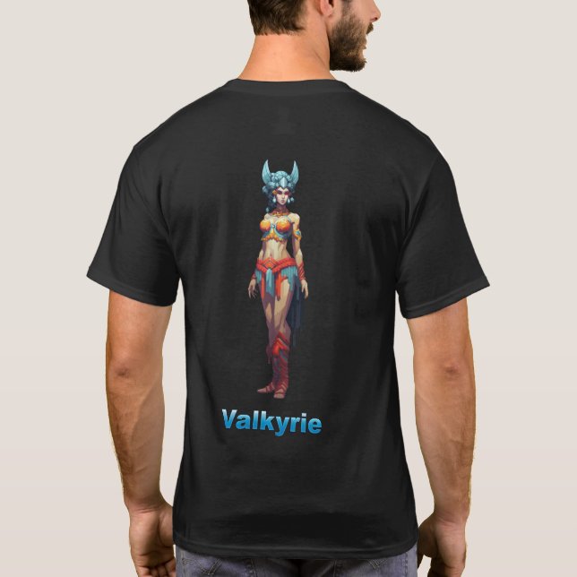 Camiseta Red-Eyed Valkyrie (Verso)