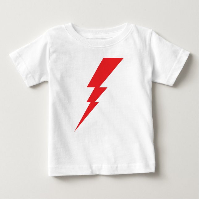 Camiseta Red Flash Lightning Bolt (Frente)