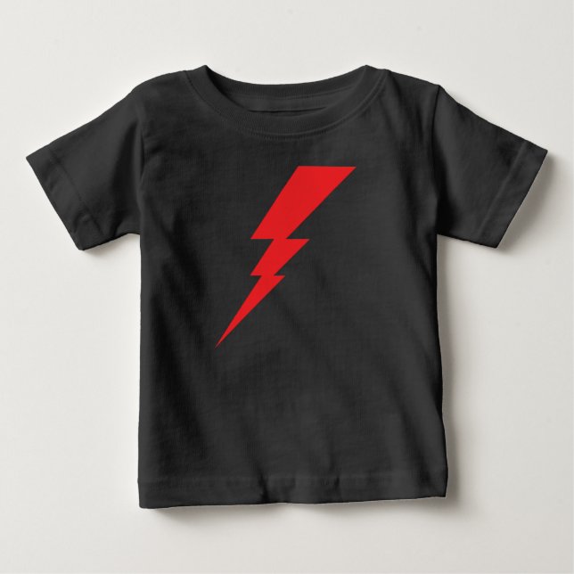 Camiseta Red Flash Lightning Bolt (Frente)