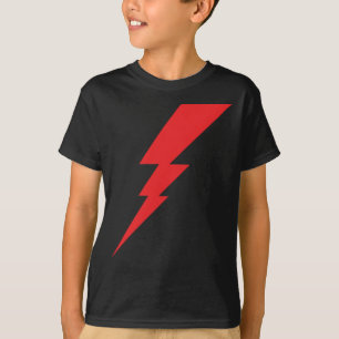 Camiseta Red Flash Lightning Bolt