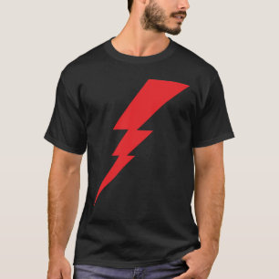 Camiseta Red Flash Lightning Bolt
