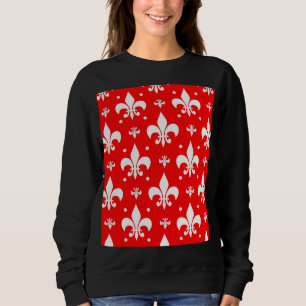 Camiseta Red Fleur-de-lis Design