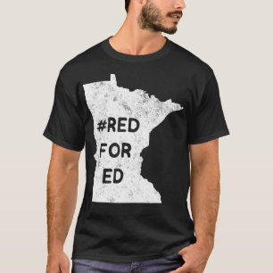 Camiseta Red For Ed Minnesota Teacher Public Education