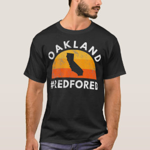 Camiseta Red For Ed Oakland California Professor Ed
