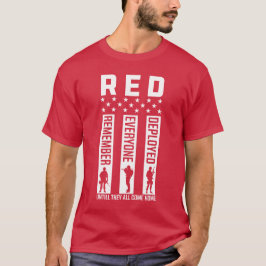 Camiseta RED Friday Lembrar Todos Implantados