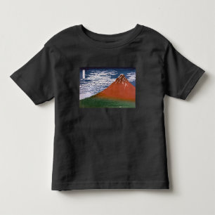 Camiseta Red Fuji, Aka Fujiyama Volcano Katsushika Hokusai