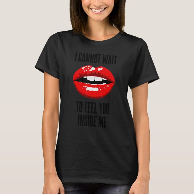 Camiseta Red full lips graphic evil women (Frente)