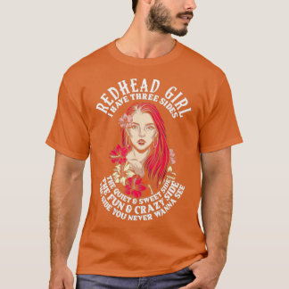 Camiseta Red Hair Woman Dom Ideia por sandmore