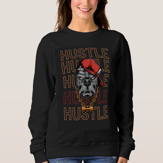 Camiseta Red Hat Mad Dog Hustle (Frente)