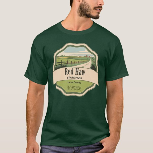 Camiseta Red Haw State Park (Frente)