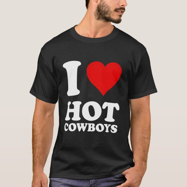 Camiseta Red He I Love Hot Cow (Frente)