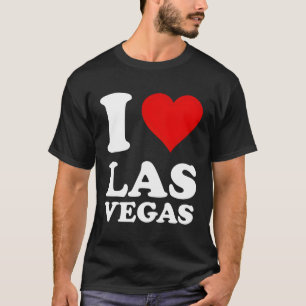 Camiseta Red He I Love Las Vegas