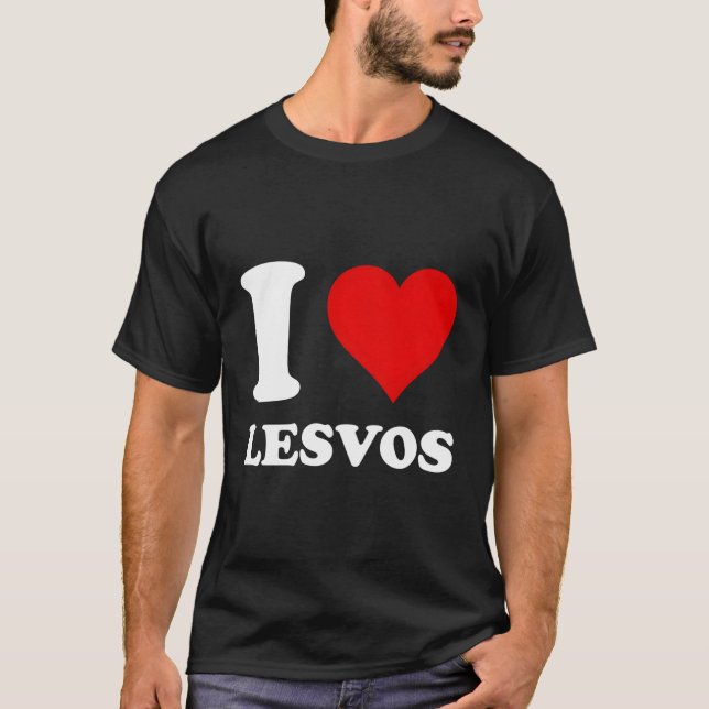 Camiseta Red He I Love Lesbos (Frente)