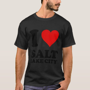 Camiseta Red He I Love Salt Lake City