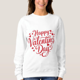 Camiseta Red Heart Happy Valentine’s Day Romantic Gift