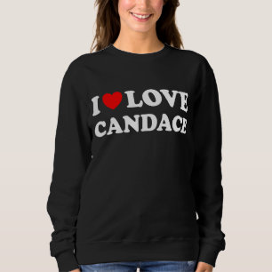 Camiseta Red Heart I Love Candace