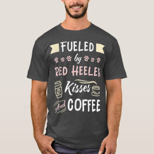 Camiseta Red Heeler Mãe Gado Australiano Café