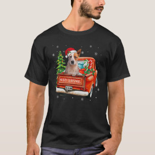 Camiseta Red Heeler Ride Truck Natal australiano
