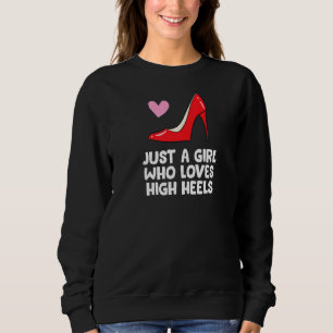 Camiseta Red High Heels Apenas Uma Garota Que Ama Heels Alt