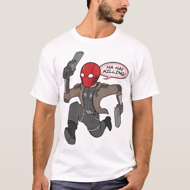 Camiseta Red Hood, é hora de Matar! (Frente)