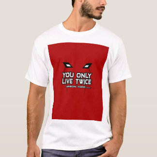 Camiseta Red Hood - Você Só Vive Duas Vezes Gráfico