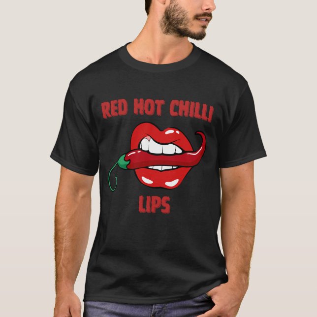 Camiseta Red Hot Chilli Lips (Frente)