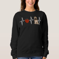 Red Ladybug Tibetan Terrier Heartbeat