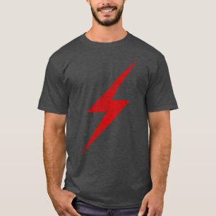 Camiseta Red Lightning Bolt Of Anarchy (vintage)