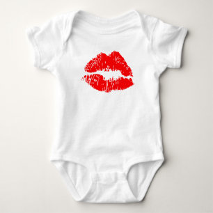Camiseta Red Lipstick Kiss Mark