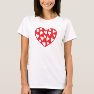 Camiseta Red Love Heart