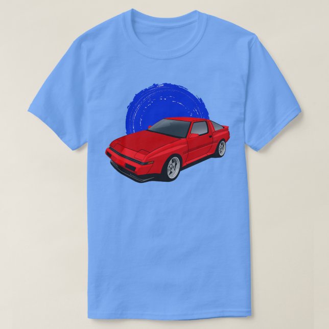 Camiseta Red Mitsubishi Starion Turbo 19821990 (Frente do Design)