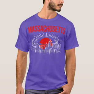 Camiseta Red Moon Massachusetts
