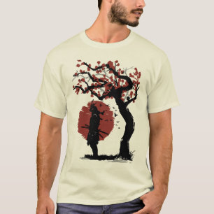 Camiseta Red Moon Samurai