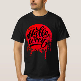 Camiseta Red Night Happy Halloween