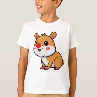 Camiseta Red Nose Hamster Funny Day 2025