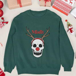 Camiseta Red Nose Reindet Misfit Natal