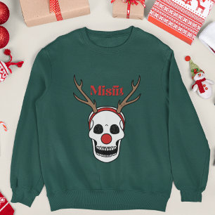 Camiseta Red Nose Reindet Misfit Natal