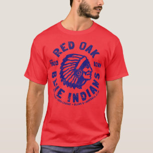 Camiseta Red Oak Blue Indians