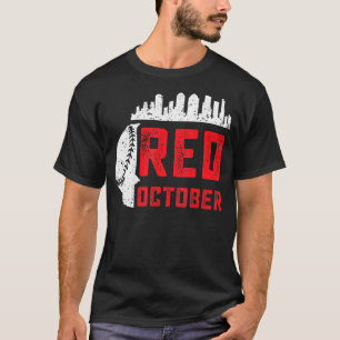Camiseta Red Out Philadelphia Baseball Retro Sky