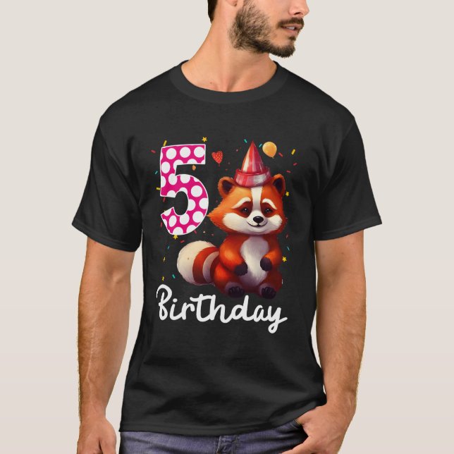 Camiseta Red Panda 5 I M 5 (Frente)