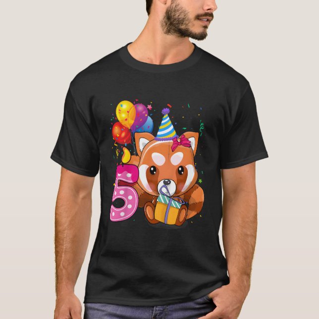 Camiseta Red Panda 5 I M 5 Py (Frente)