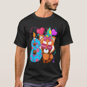 Camiseta Red Panda 8º Eu Tenho 8 Py
