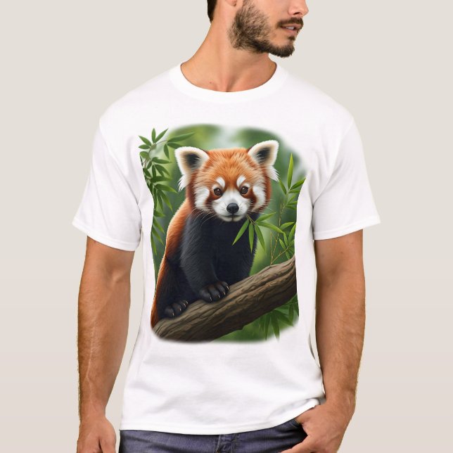 Camiseta Red Panda Adventures (Frente)