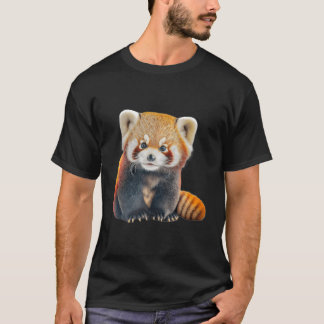 Camiseta Red Panda Love Facilmente Distraido Por Pandas Ver