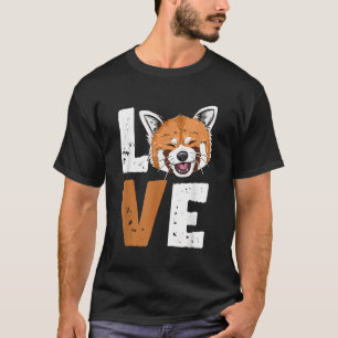 Camiseta Red Panda Love Red Panda