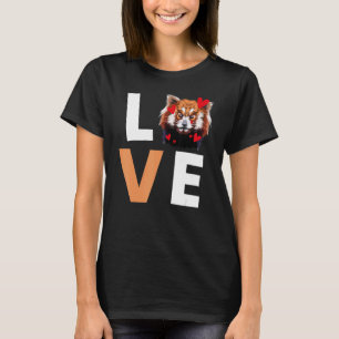 Camiseta Red Panda Love Red Pandas Animal Graphic