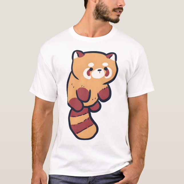 Camiseta Red panda Magic (Frente)