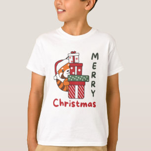 Camiseta Red Panda Natal Presente Inverno Pandas Vermelhas