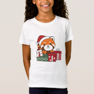 Camiseta Red Panda Natal Presente Inverno Pandas Vermelhas