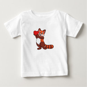 Camiseta Red Panda no Love with Heart.PNG